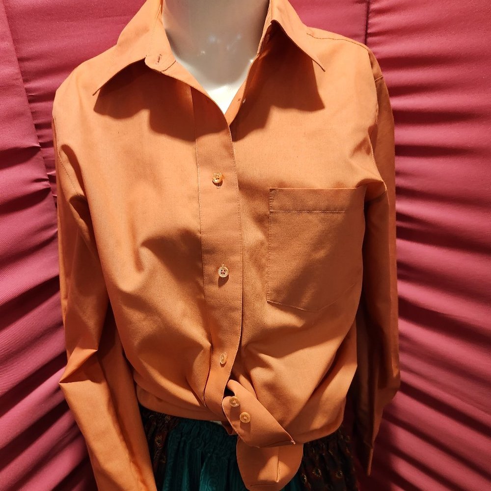 Foxcroft Coral Button up Shirt